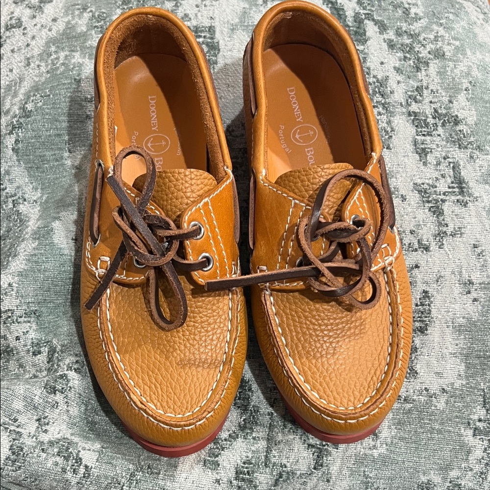 Men's Brown Leather Boat Shoes